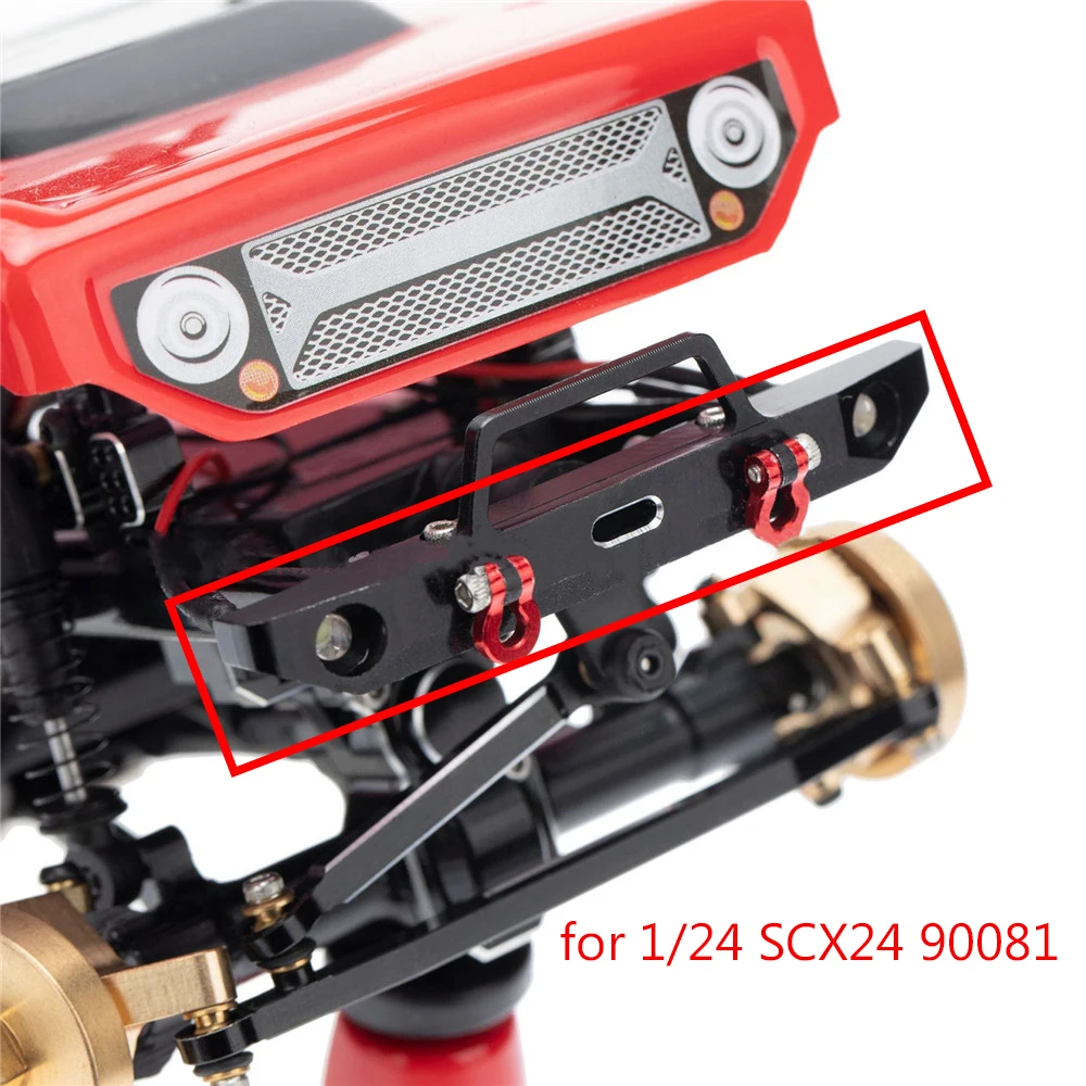 

Anti-collision Metal Front Bumper Protective Bar RC Crawler Car Upgrade Parts Accessory for 1/24 Axial SCX24 90081