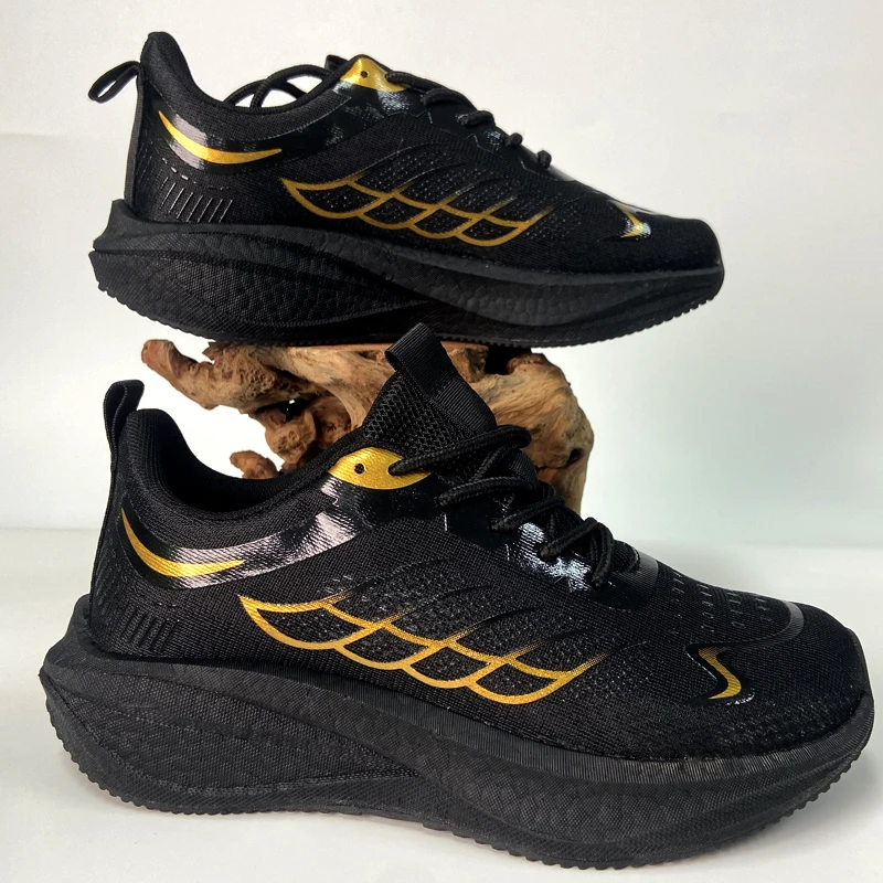 Running Shoes Men Marathon Carbon Board Speciality Sports Breathable Lightweight Nonskid Women's broad-toed Athletic Sneakers