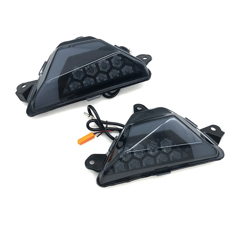 

Motorcycle Front LED Turn Signal Indicator Flasher Light For KAWASAKI NINJA 300 NINJA 400 NINJA 650 ZX-6R Replacement