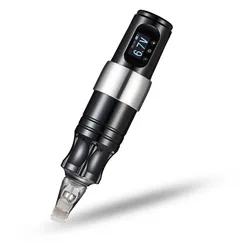 Tuffking-Stylo de tatouage sans fil, machine à tatouer, moteur sans noyau, alimentation par batterie au lithium, LED numérique pour l'art corporel, 1800 mAh