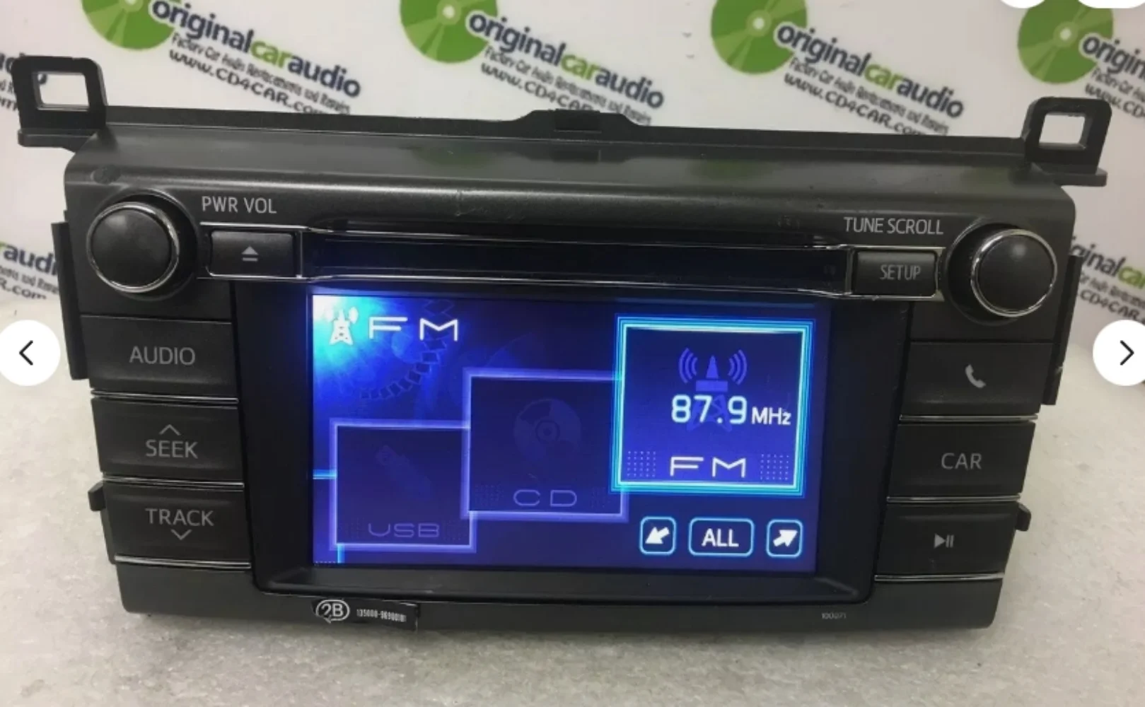 

13-16 CD Player BLUETOOTH Radio Display Screen 100067 BLEMISHED