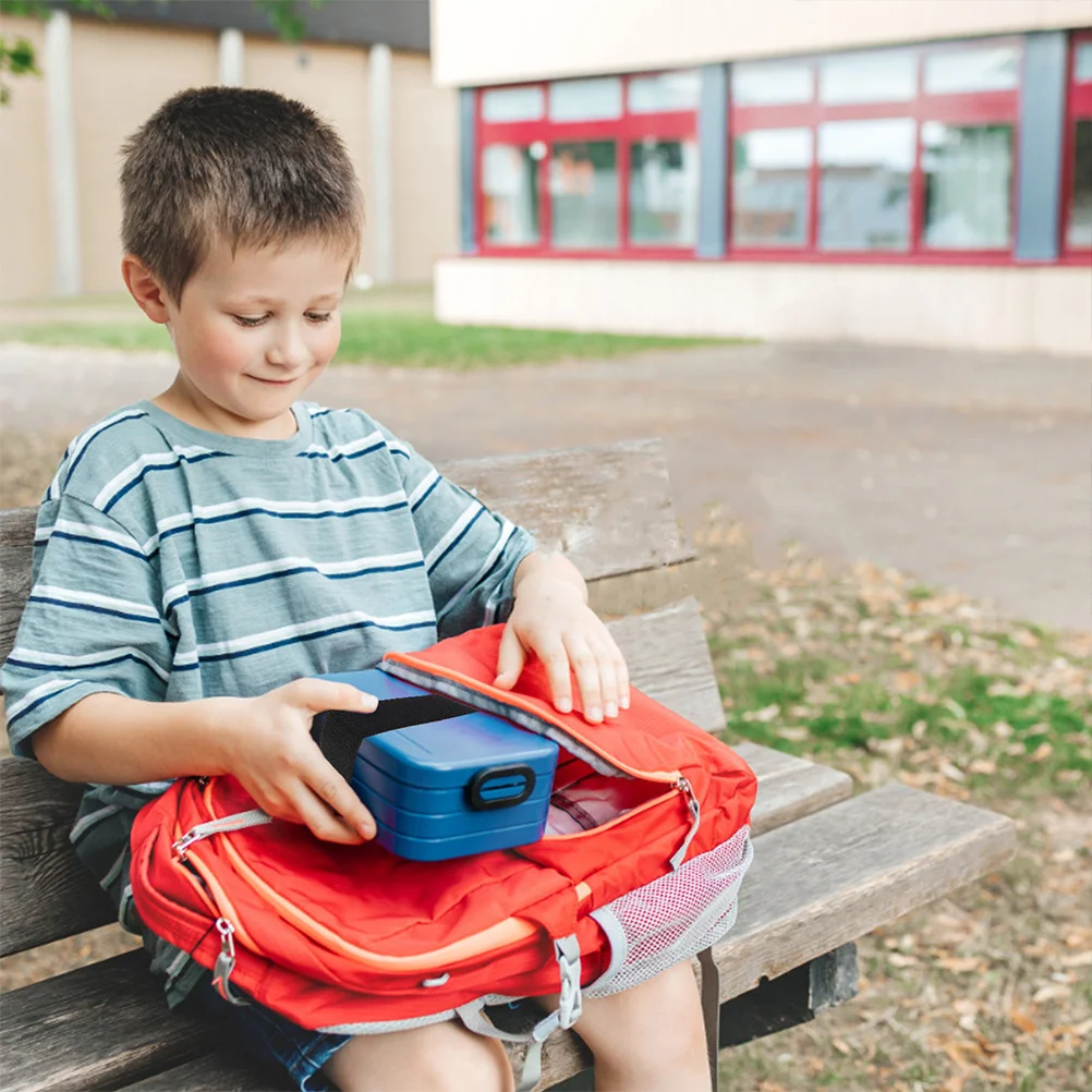 

4Pcs Elastic Lunchbox Straps Nylon Container Fastening Belts Secure Bundling for Office School Outdoor Food Storage