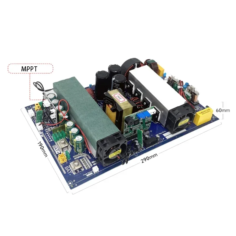 24v Dc To 220V Ac1.5kw 3000w Solar Pure Sine Wave Inverter Pcb Circuit Control Board Pcb Motherboard