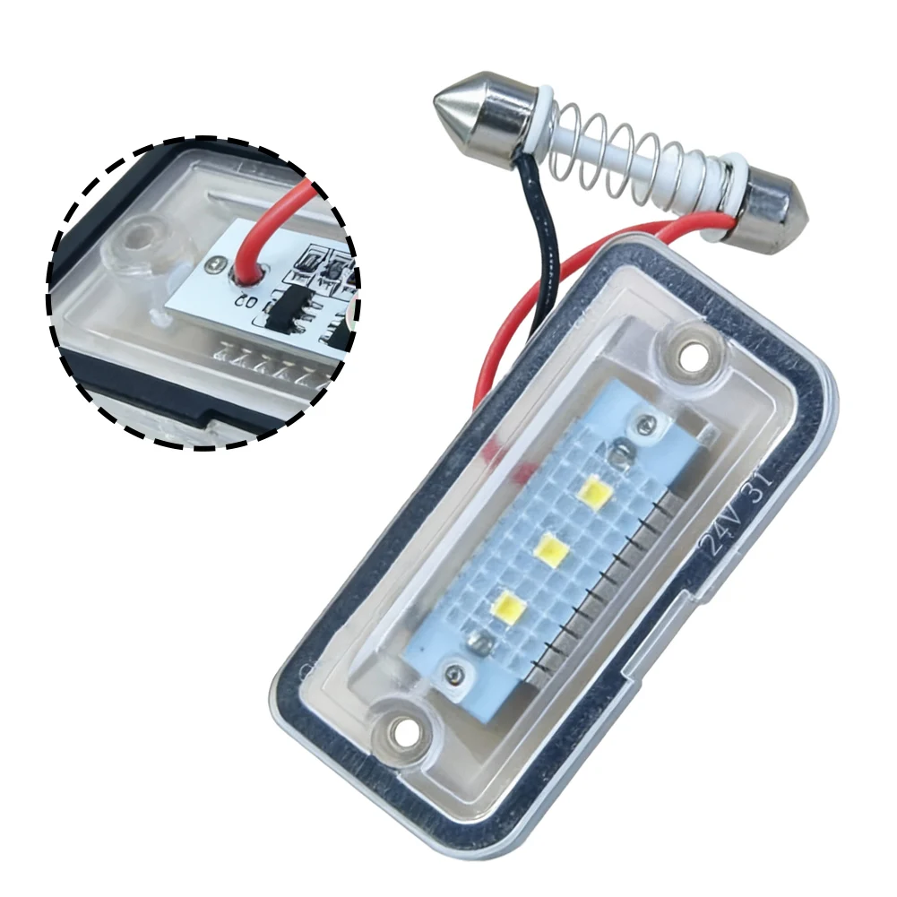 

Easy Installation Car Lights License Plate CLK W209 Compatible Transparent LED License Plate Easy Installation