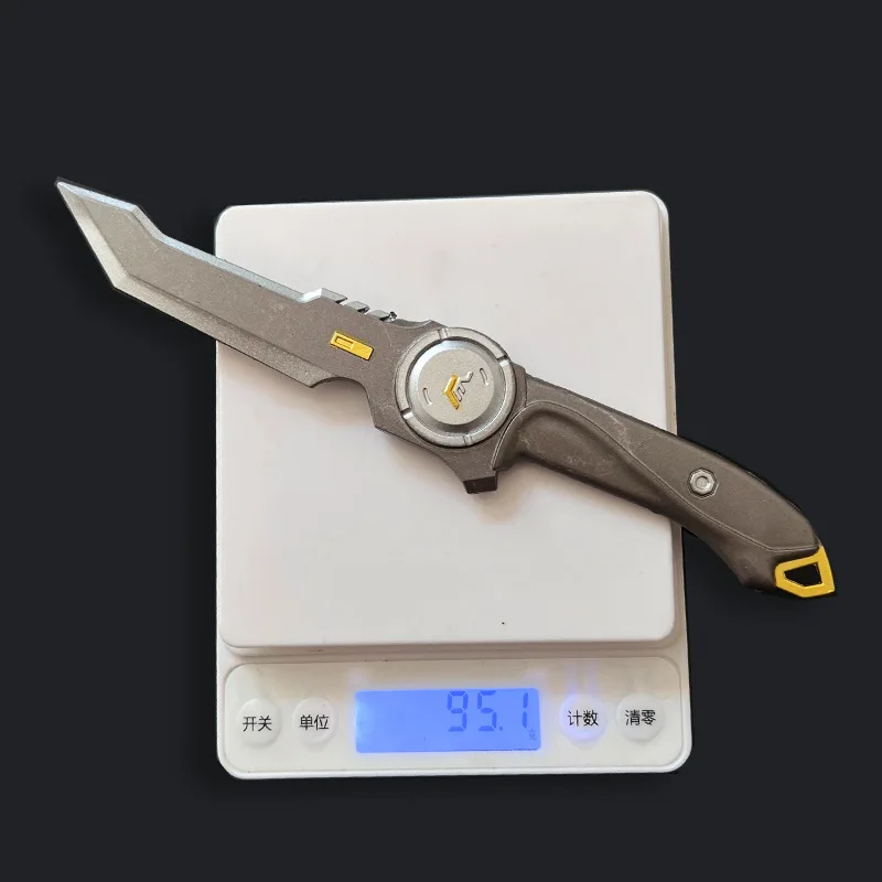 19cm nuevo juego Valorant periférico modelo de Metal armas y accesorios cuchillo decoración de escritorio adornos niños regalos de cumpleaños Juguetes
