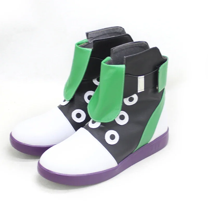 Killjoy Scarpe Cosplay Gioco VALORANT Puntelli Cosplay Scarpe in pelle PU Stivali di carnevale di Halloween Realizzati su misura