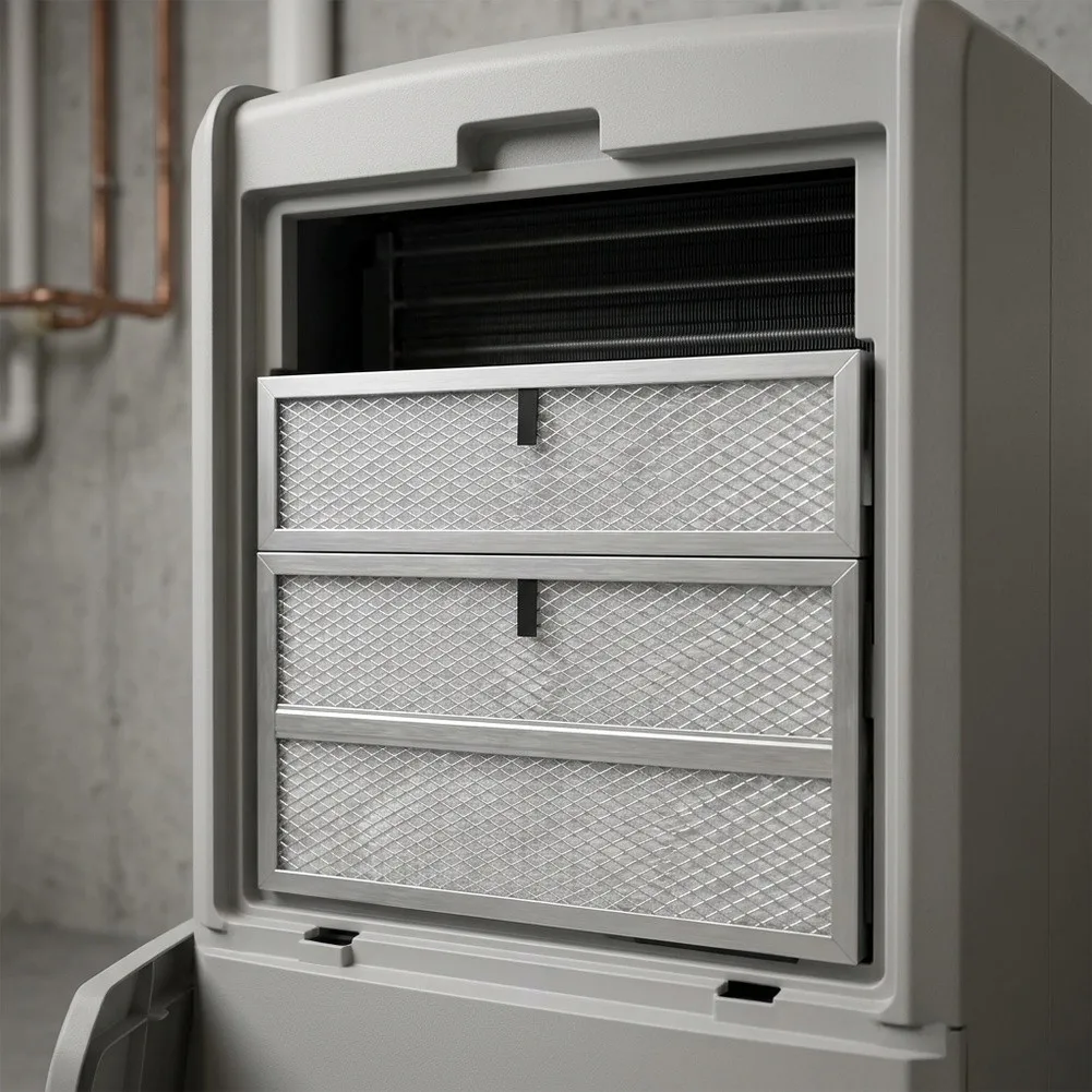 2pcs Aluminum Filter Screen for AlorAir Storm for lgr Extreme MERV-8 Dehumidifier Designed for Moisture Control Applications