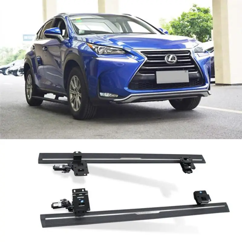 For LEXUS NX200 NX300 NX300H 2015-2023 Intelligent Electric Automatic Switch Door Control Running Board Side Step Nerf Bar