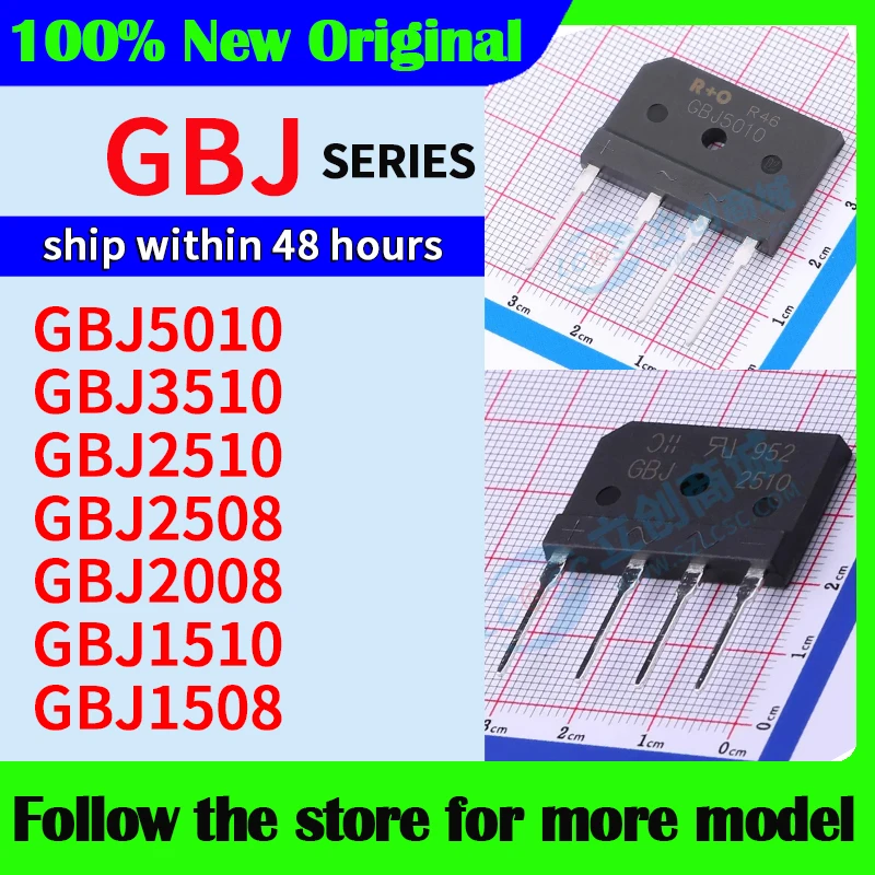 

GBJ5010 GBJ3510 GBJ2510 GBJ2508 GBJ2008 GBJ1510 GBJ1508 High quality New