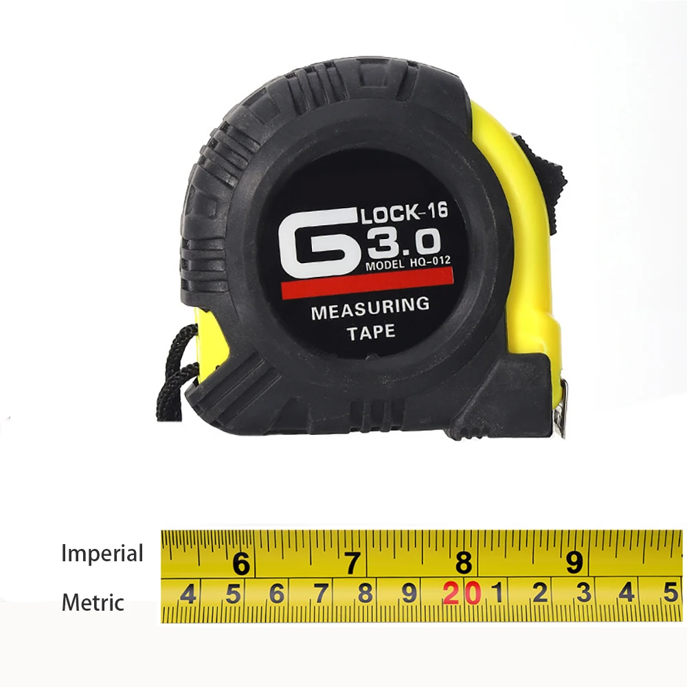 3m Measuring Tape Wear-resistant Woodworking Mesure Tape Stainless Steel Thickened Automatic Telescopic Metric Tape Measure