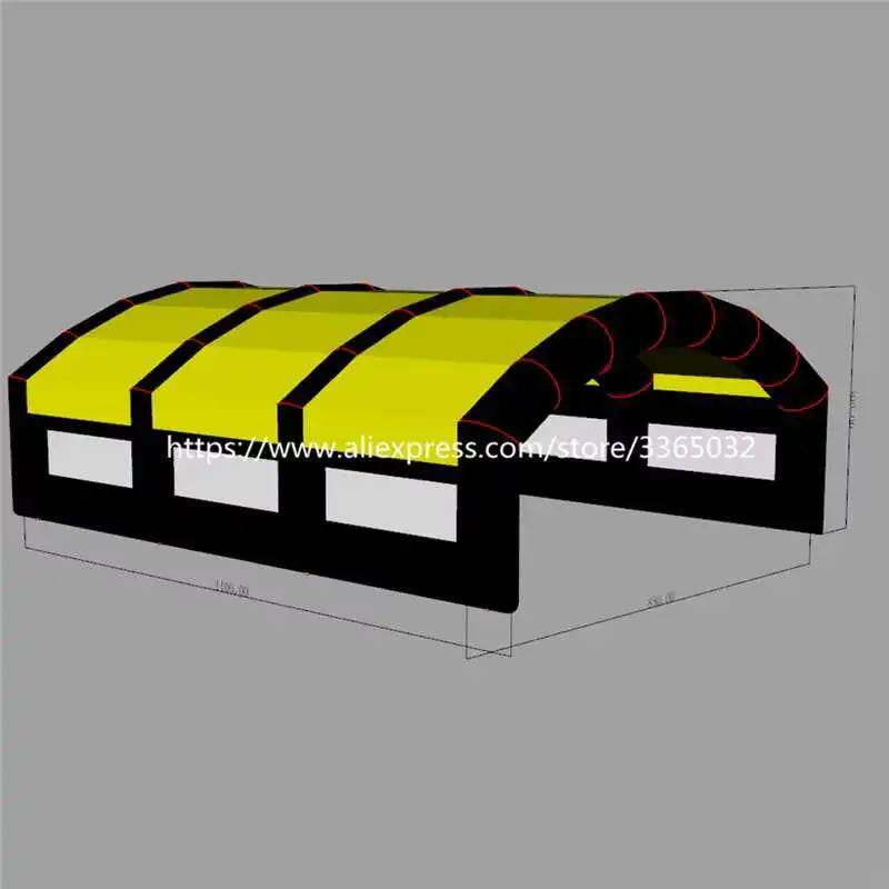 Giant Inflatable Marquee Garage Arch Tent Event Giant Inflatable Tent Camping For Sale