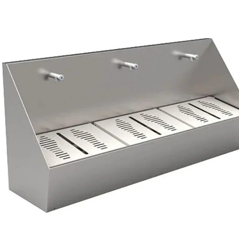 Professional Design High Quality Stainless Steel Foot Wash Trough muslim Wudu Sink