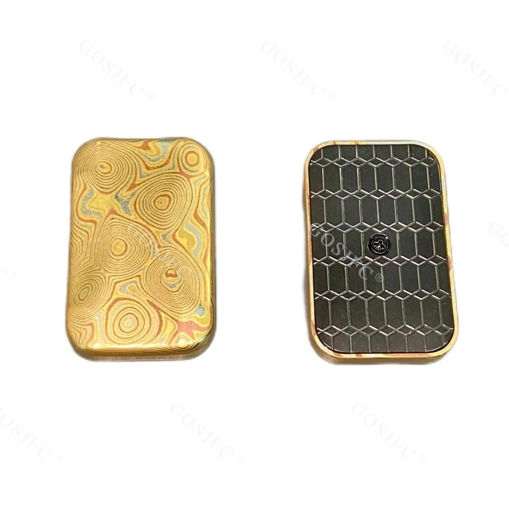 ZDEDC α Unlimited Push Slider diapasón alivio del estrés juguete Fidget juguetes para adultos titanio circonio