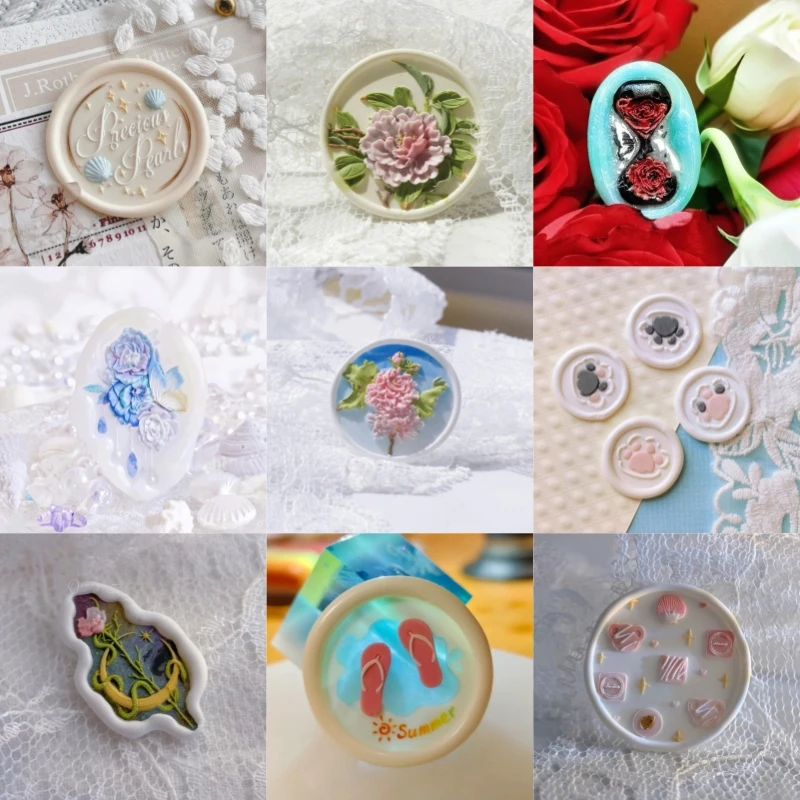 

Креативная игрушка, лаковая печать, медная печатка, голова, шоколадная роза, ракушка, милый стиль Ins, штамп «сделай сам», конверт, печать, приглашение, конверт, игрушки