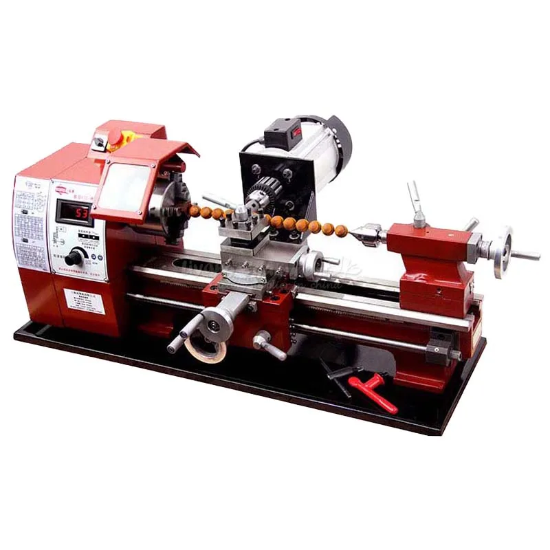 

JF-400 Buddha Beads Processing Hand String Miniature Lathe Machine with 4 Jaw 120mm Chuck