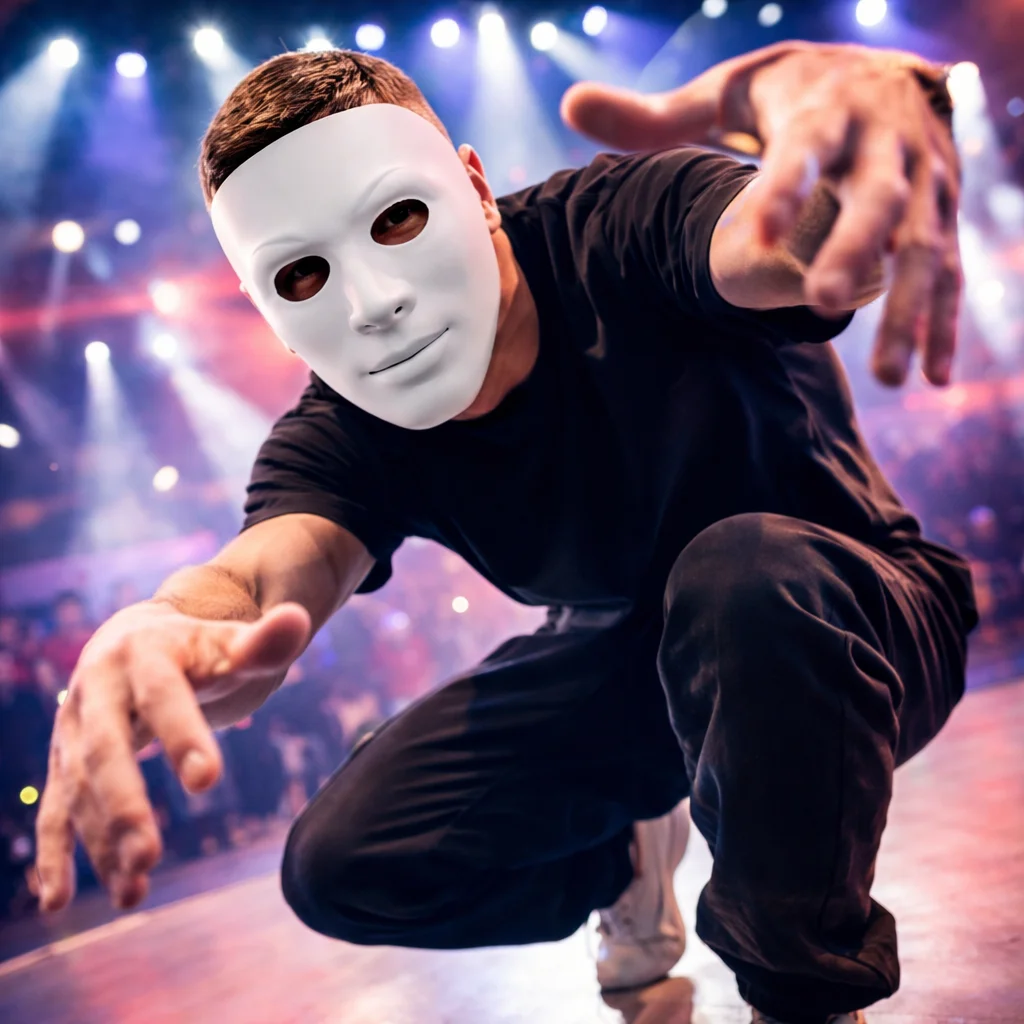 Tänzer-Partymaske Maskenball-Performance-Requisiten Geheimnisvolle Maske Geeignet für Männer und Frauen in 4 Verfügbaren Farben