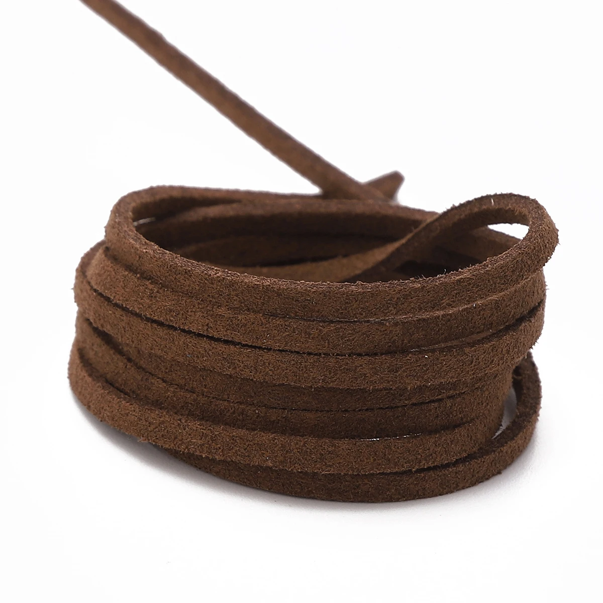 3mm Flat Double Sided Suede Cord for DIY Beading