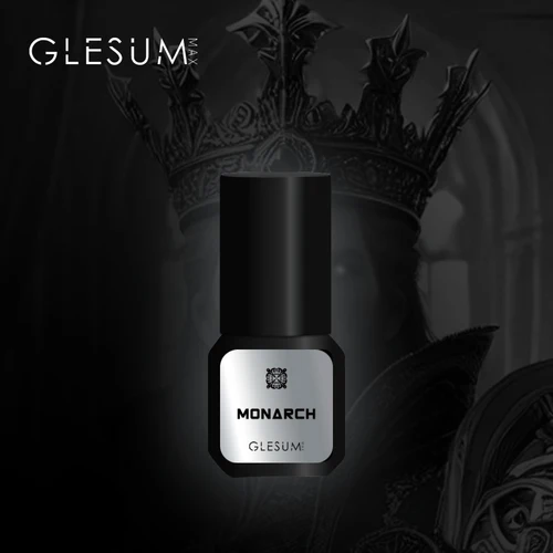 Imagen 2 del producto Pegamento para pestañas Glesum Master Level, adhesivo seco de 0,8 s, resistente al aceite y al agua, tiempo de retención, adhesivo Flexible para pestañas de 12 semanas