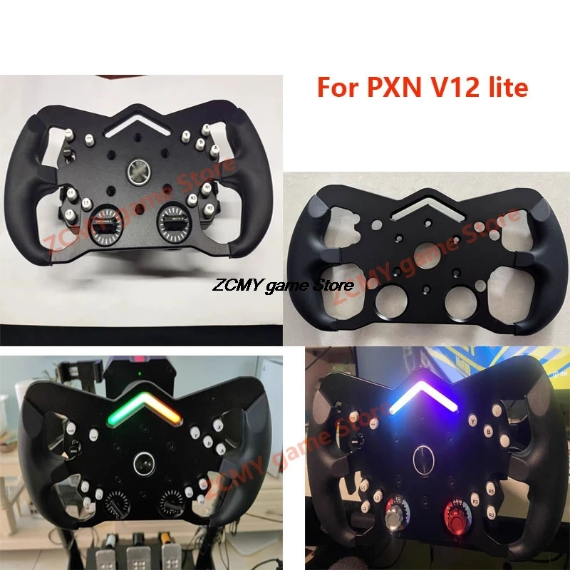 

For PXN V12 LITE GT3 STYLE Steering Wheel MOD Replacement Panel DIY Accessory for SIMRACIN Simulator Steering Wheel Sim Racing