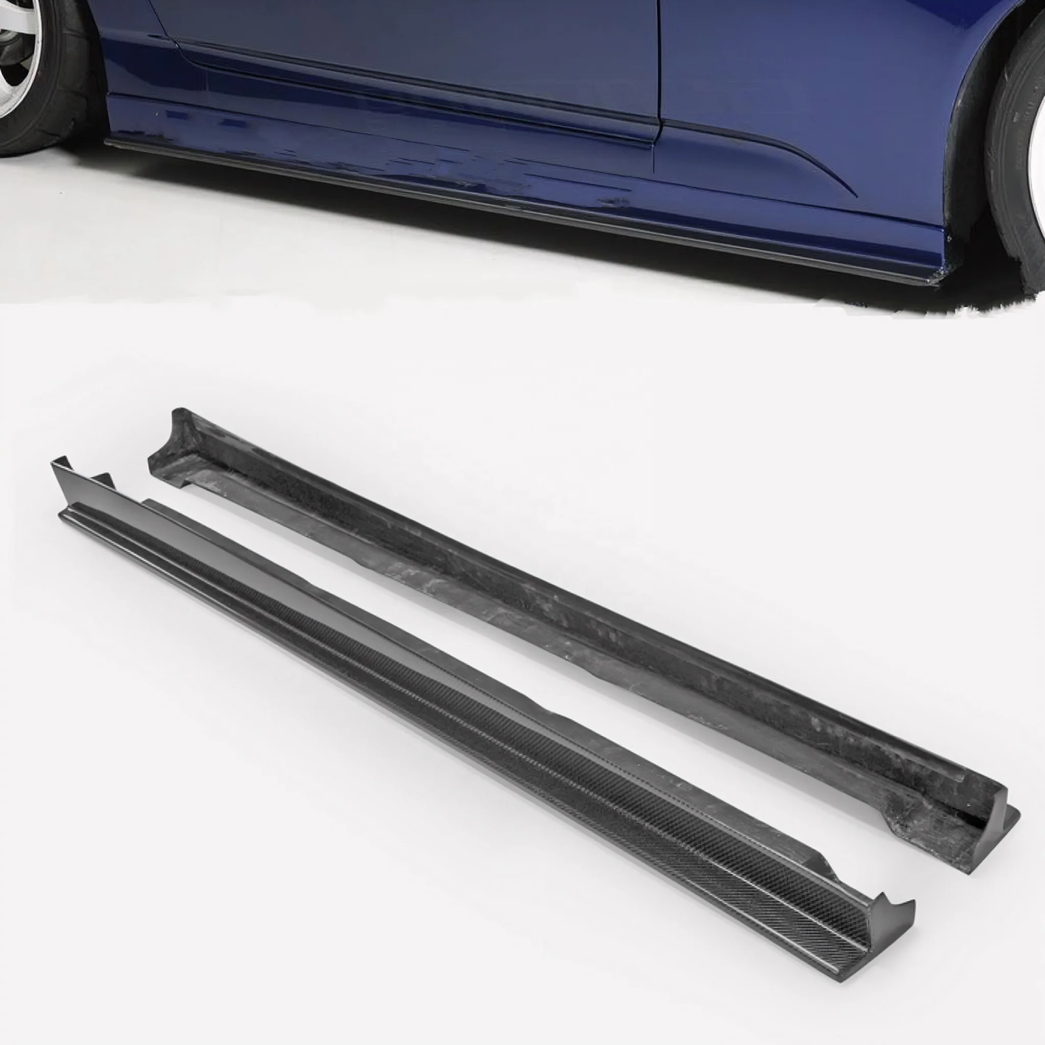 

For Honda S2000 JS Style Side Skirt Car Side Bodykit S2000 AP1 AP2 Carbon Side Skirt