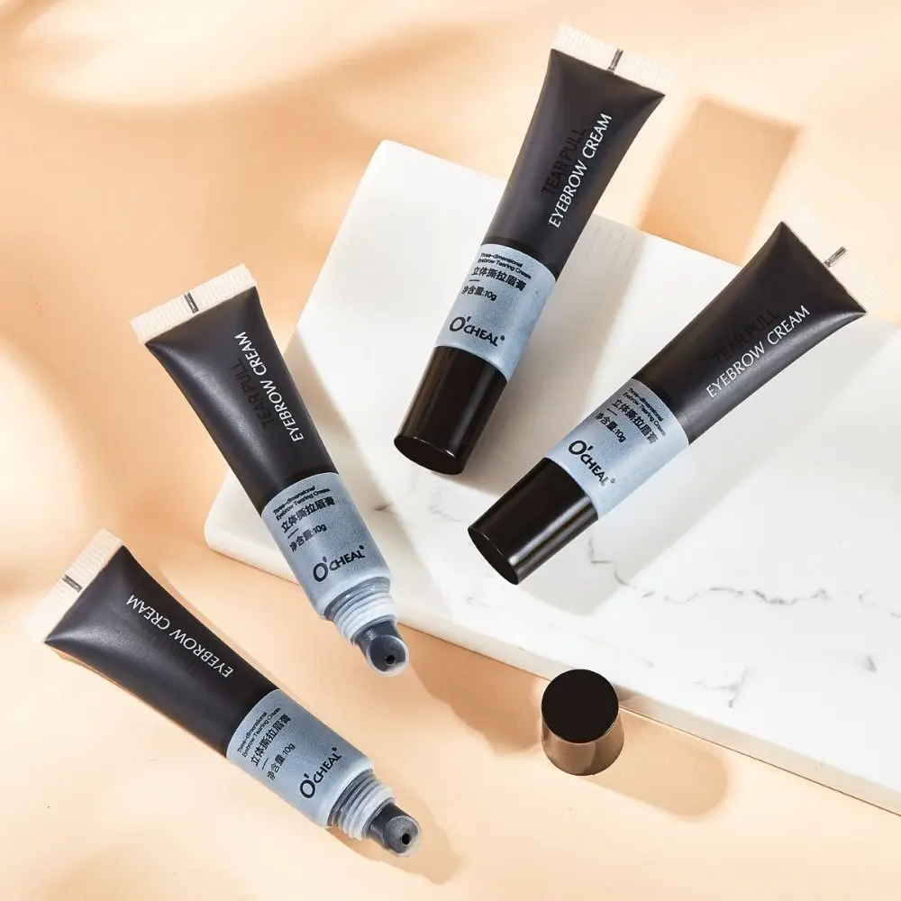 

Semi-Permanent Tearing Eyebrow Gel Sweatproof Long Lasting Eyebrow Tattoo Tint Peel Off Waterproof Eyebrow Enhancer Women