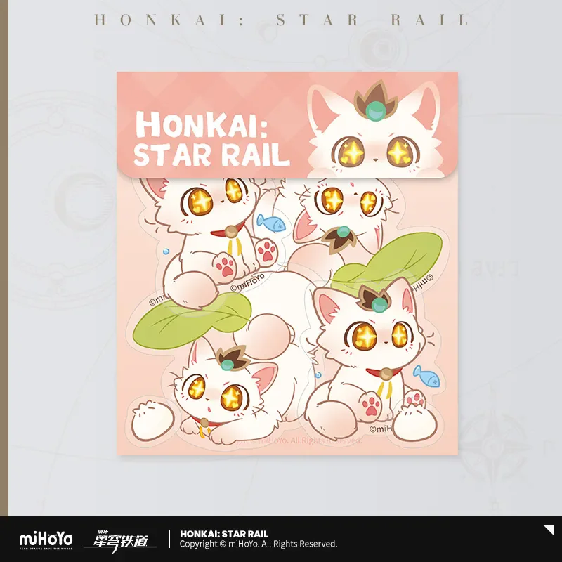 [Genuino] miHoYo Honkai: Star Rail Glass Cat Series Alien, alfombra para habitación, alfombras para el hogar, alfombra de cocina, alfombra para pie de balcón