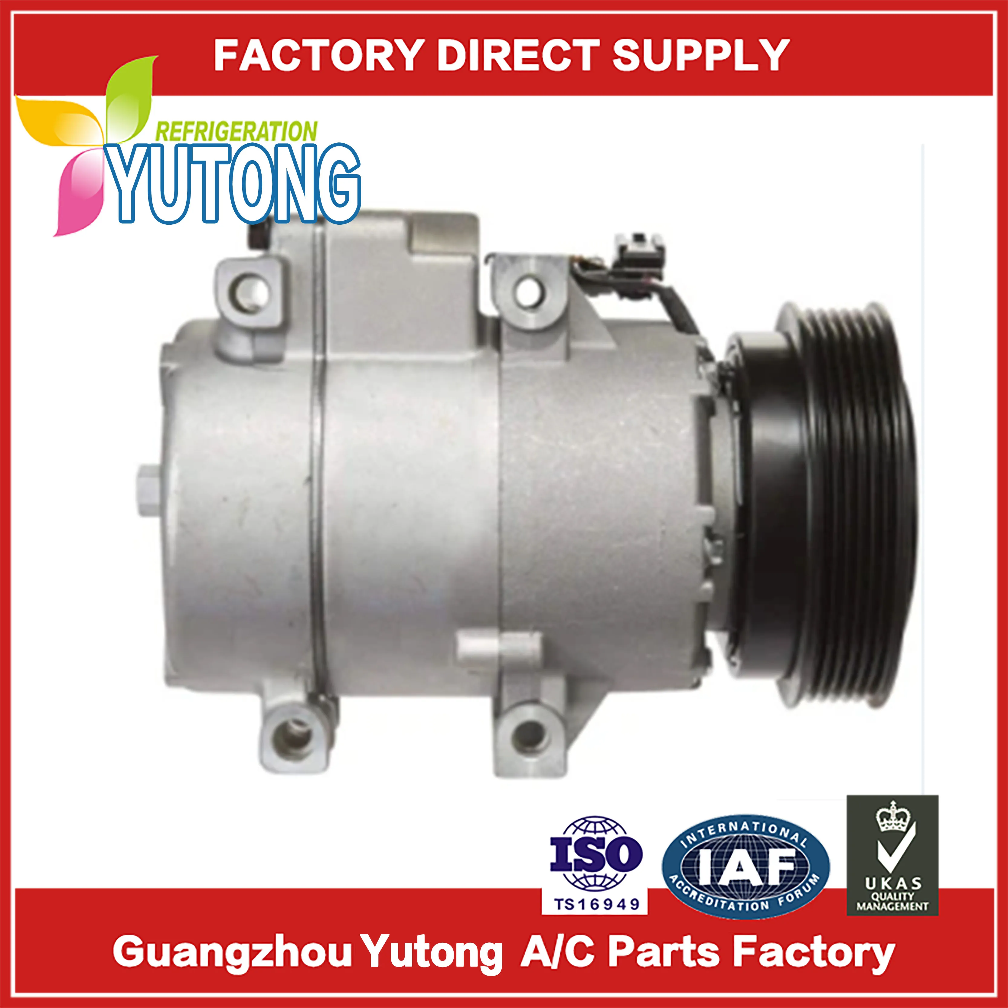 AC Compressor Vs18 977012b201 977012b250 977013f400ru for Hyundai Sonata 	977011U100RU; 977012B201; 977012B250; 977012B251; 977