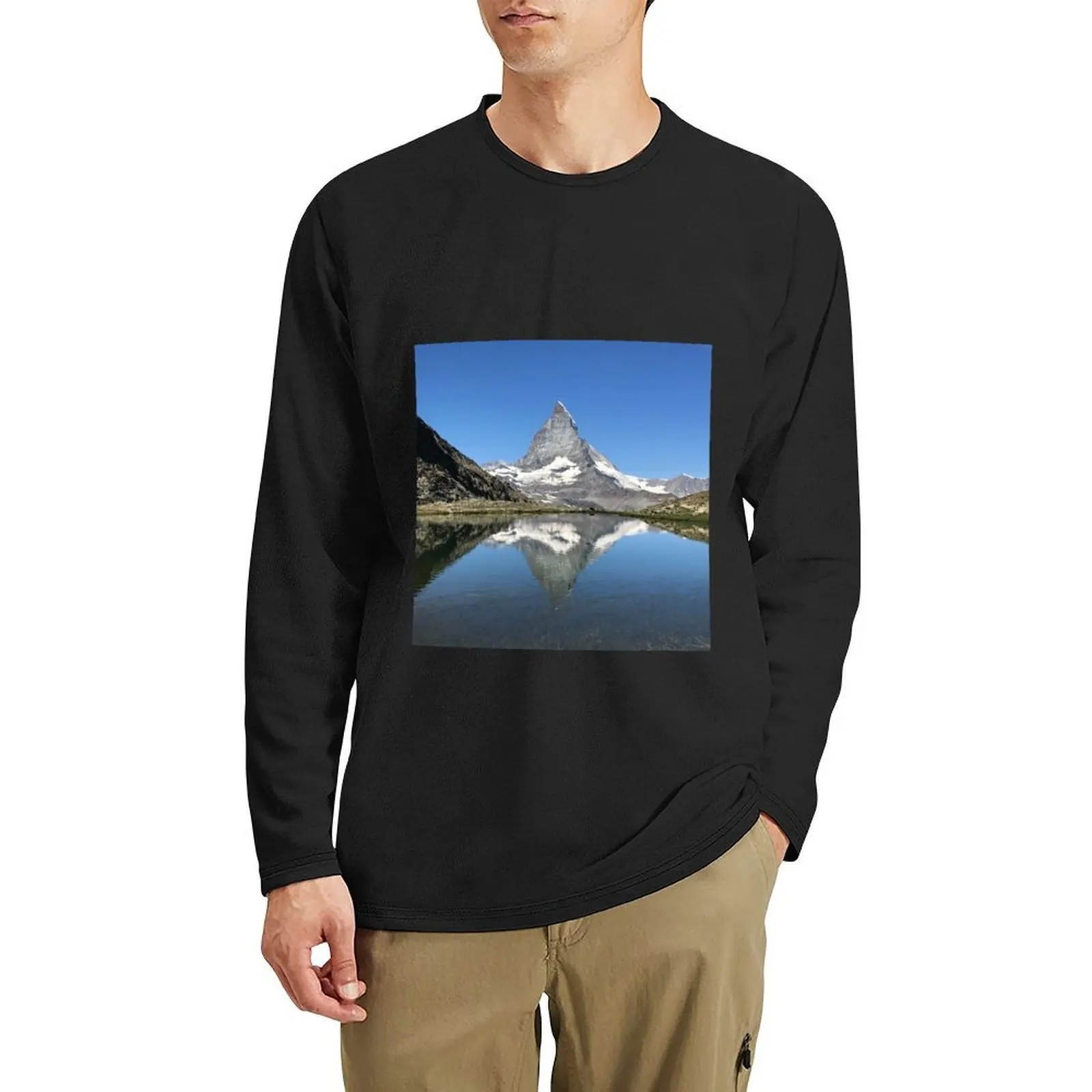 

Matterhorn Long T-Shirt t shirt man graphic t shirt customized t shirts funny shirt men clothings