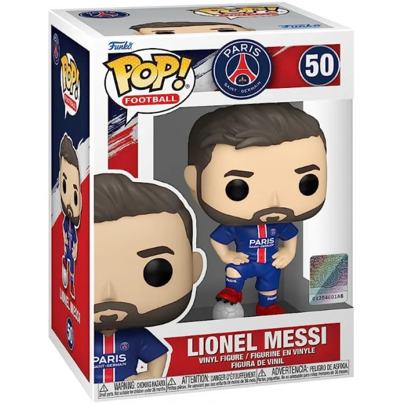 Pop Funko Football Star Lionel Messi Kawaii Argentina Figure 10# 50# Model Collection Desktop Decoration Toys Dolls Kids Gifts