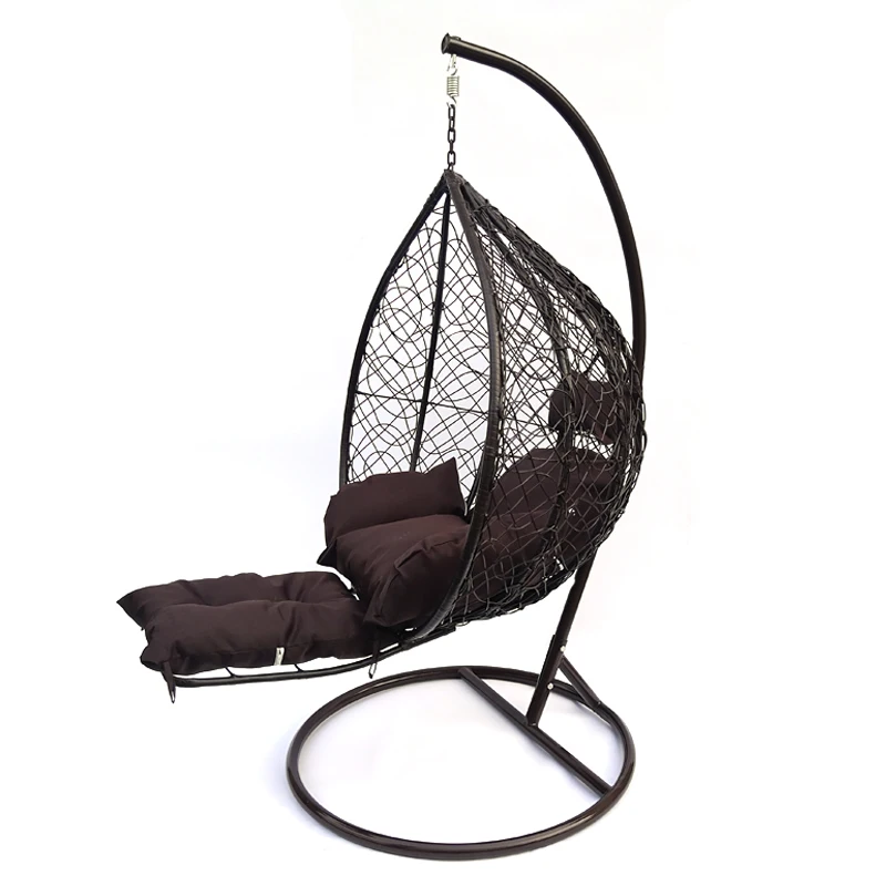 High quality egg chair swing wholesale garden swing loading capacity more than 150kgs swing set