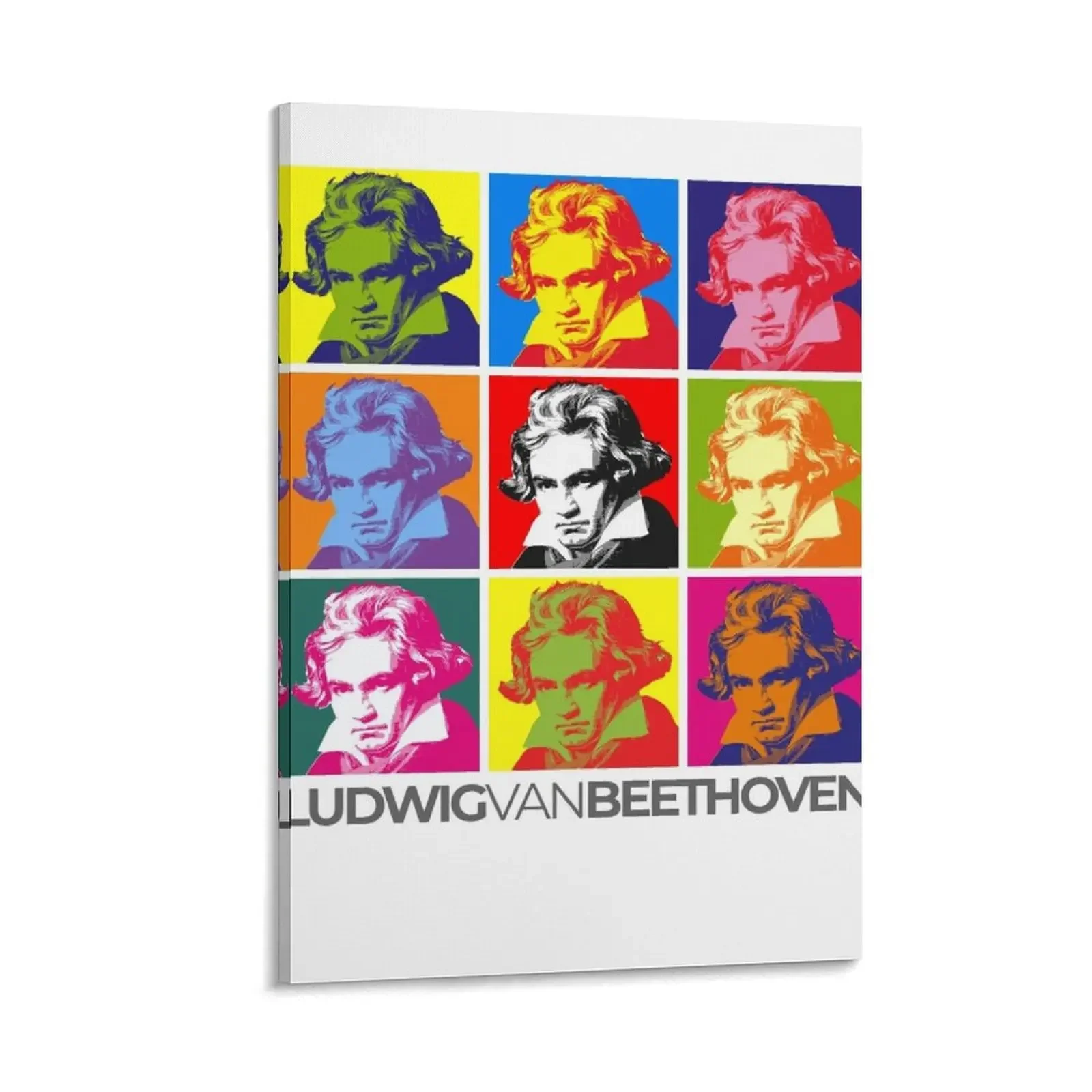 

Ludwig van Beethoven pop-art portrait poster Canvas Painting japanese room decor Paintings for bedroom fashion wall paintings