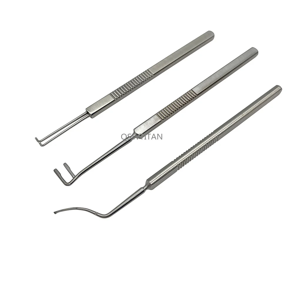 Ophthalmic Strabismus Hook Helveston Scleral Marking Ruler Stainless steel Eye Surgical Instruments