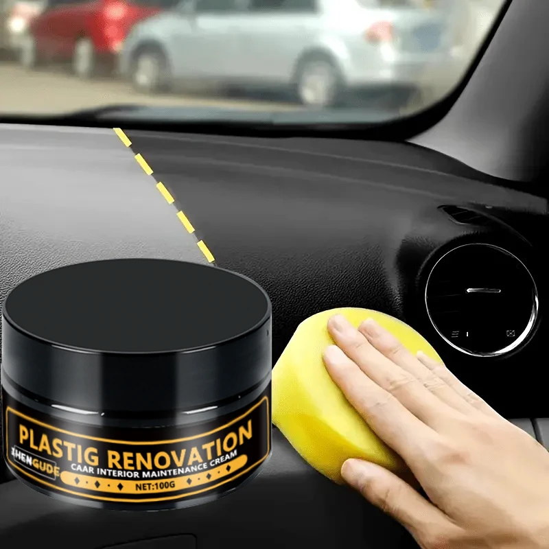 1 шт., 100 г, универсальная паста для полировки автомобиля - яркий воск, ремонт царапин, уход за краской, формула покрытия, водостойкое покрытие, воск для гаража, профессиональные принадлежности