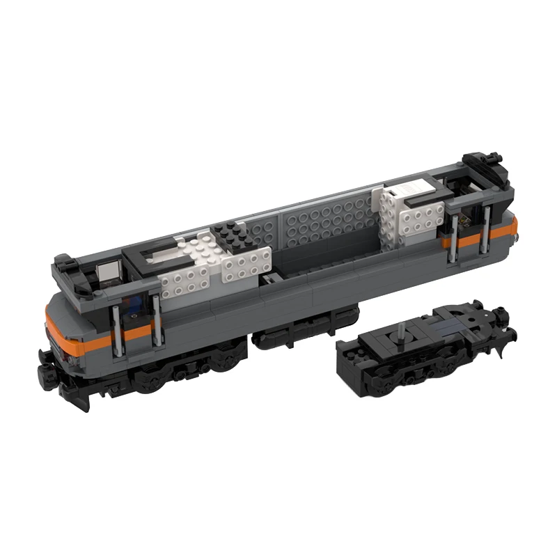 567 PCS Car 6-screw train MOC Customize Modular Building Block Design Technology Creative Design Kids DIY Toy Christmas Gift