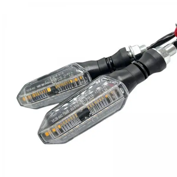 

Universal 12V ABS Plastic Motorcycle Blinkers Flowing Water LED Arrow Indicator Lamps for Motorbike Signal Light Upgrade