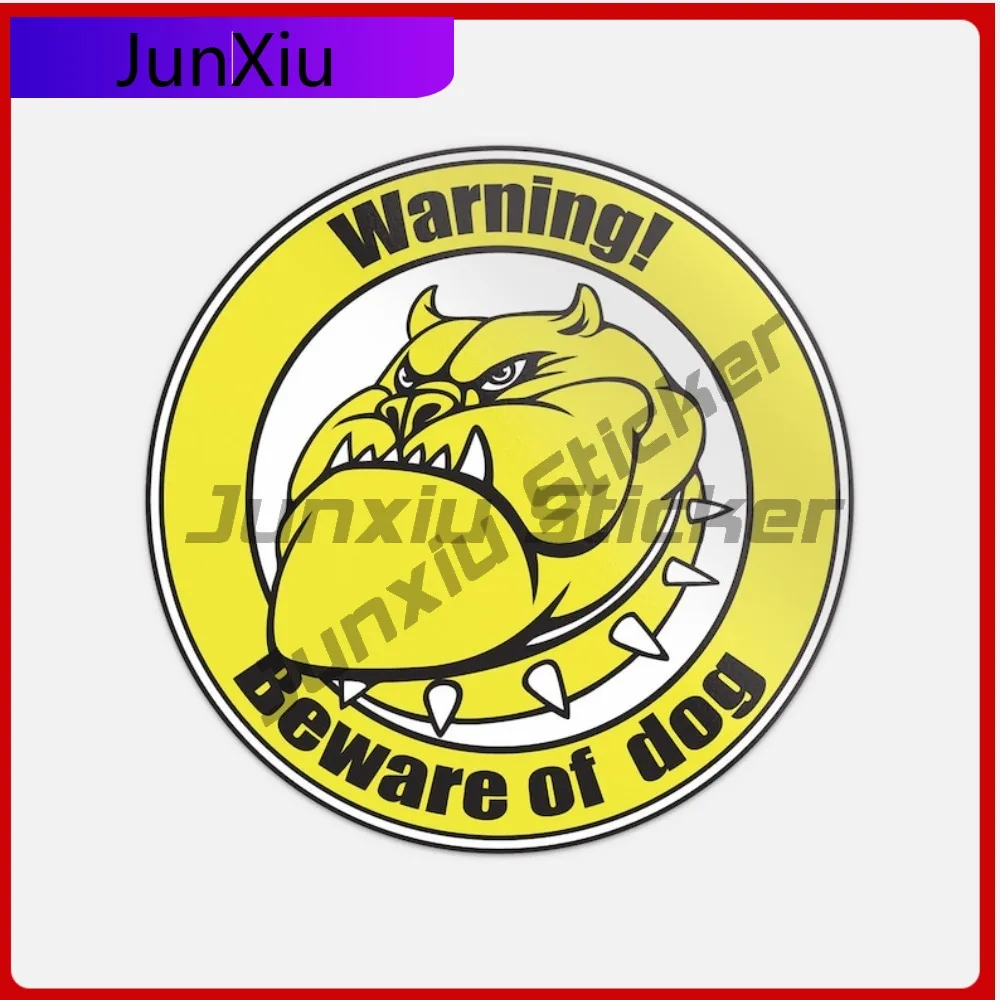 

Beware Of Dog Warning Sign For Angry Dog Car Vinyl Sticker Anti Scratch Exterior Decal Bumperluggage Kayak Suv Decals Zx6r Stic