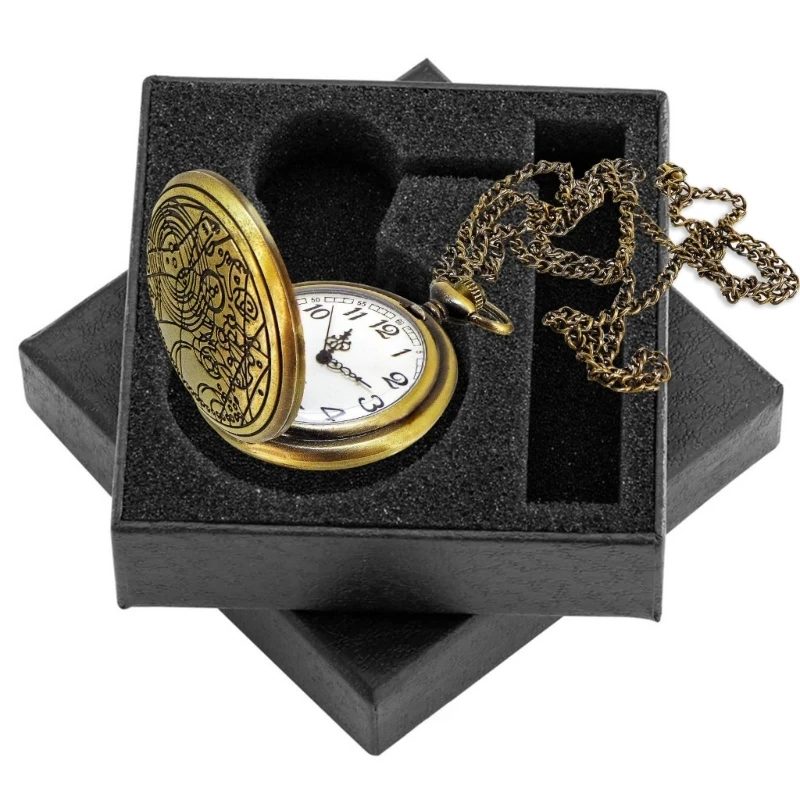 9*9*2.6cm Square Black Pocket Watch Box Paper Case Storage Gift Boxes Collect Velvet Bag