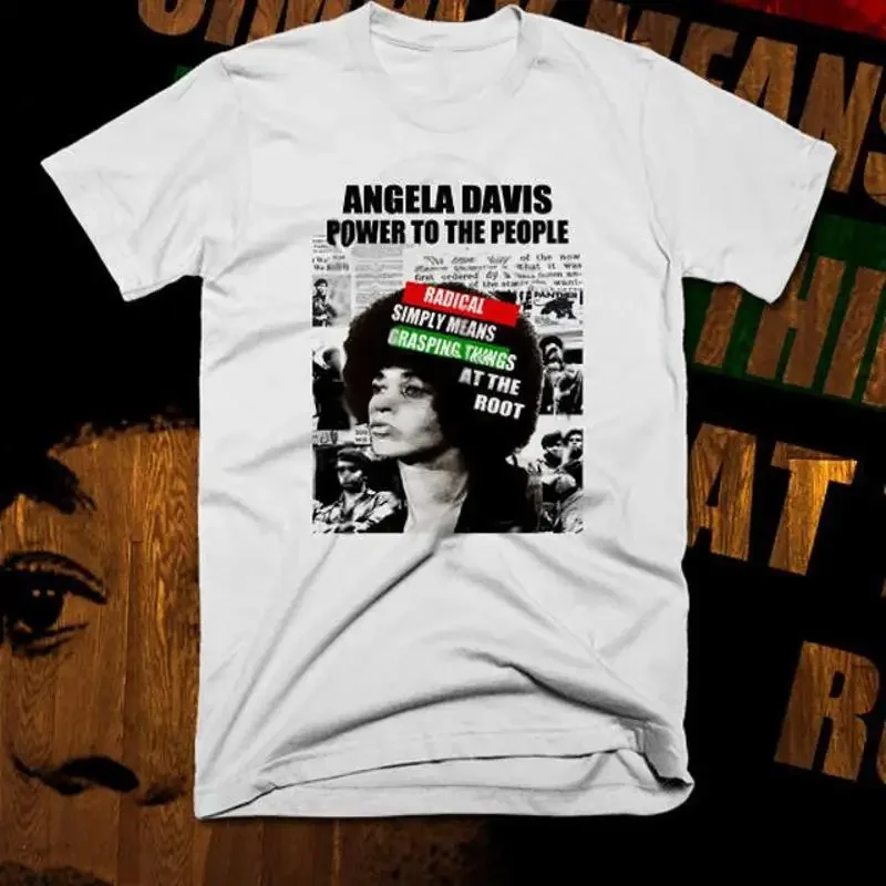 Angela Davis T Shirt Black History Month Panther Party Civil Rights