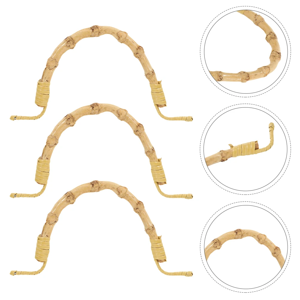 

10 pcs Teapot Handle Replacement Rattan U-Shape For Ceramic Pottery Kettle Heat Resistant Universal Fit Purse Replacement Handle