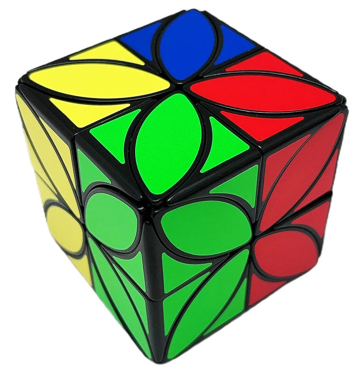 

Calvin 4-Leaf-Clover Plus Black with 4/6/8-Color Label Cube Professional Puzzle Toys Speed Cube Children Gift Cubo Magico Puzzl