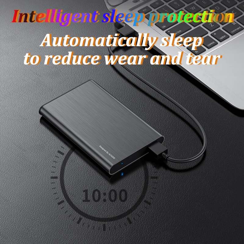 Portátil 2.5 polegadas sata disco rígido habitação usb 3.0 para micro-b hdd disco rígido externo ssd caso para computador portátil acessórios