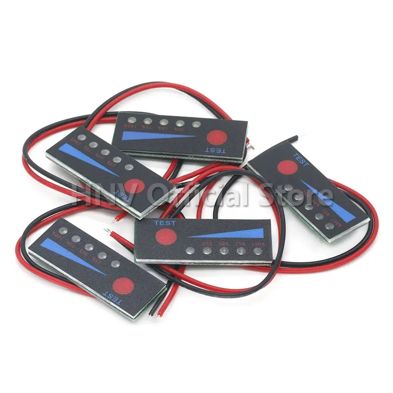 1S 2S 3S 4 4s 5 5s 6S 7S 4.2V-29.4V Lithium batterij Li-Po Li-Ion Capaciteit Indicator Board Power Display Opladen Lading Led Tester