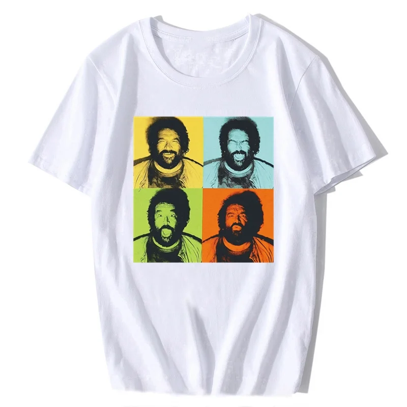 

Bud Spencer Camiseta Популярная мужская/женская футболка Мужская футболка с принтом Breaking Bad Футболка с принтом для мужчин Модная уличная одежда