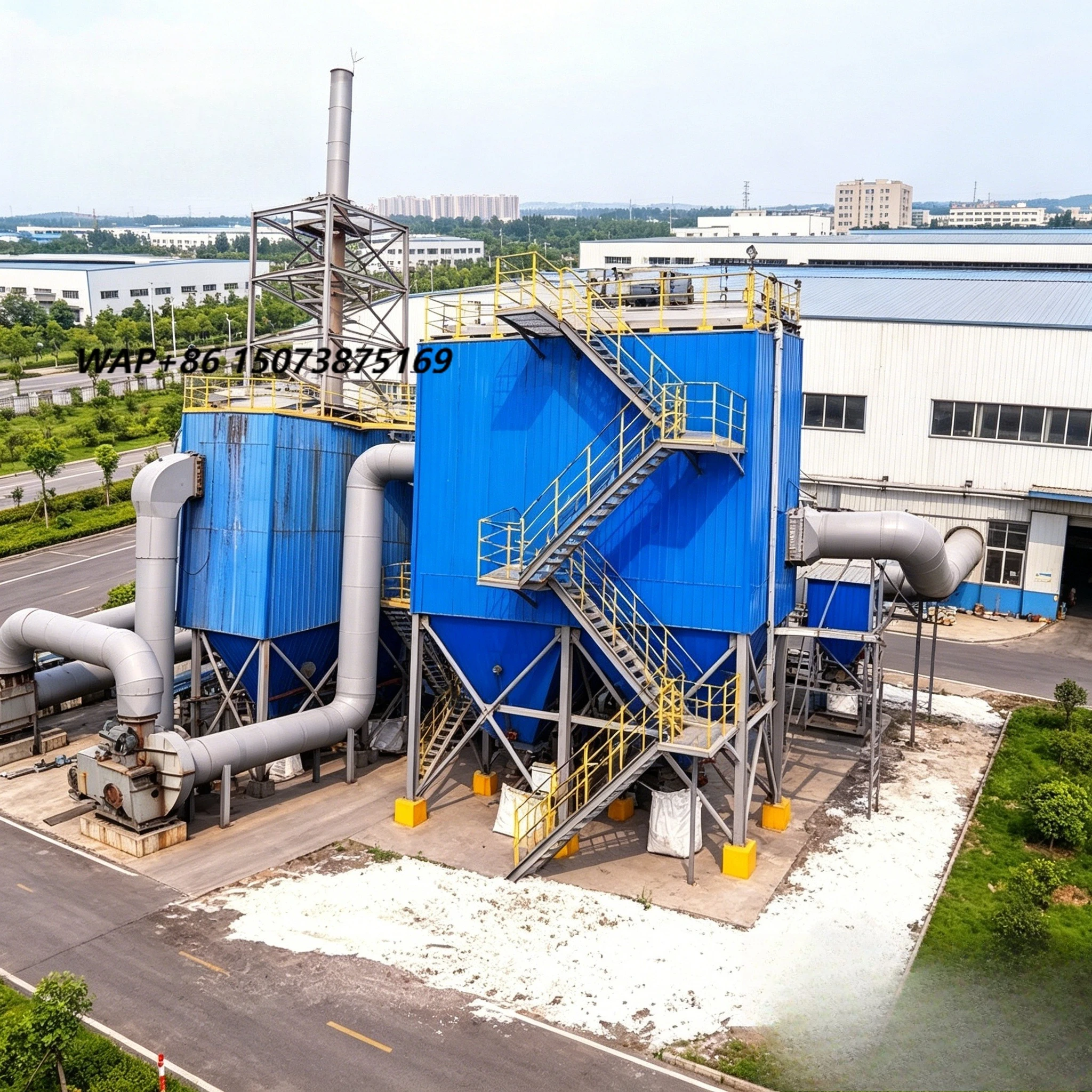 Mist elimination pulse jet bag filter dust collector trade for Dust Control for Continuous Casting Machine