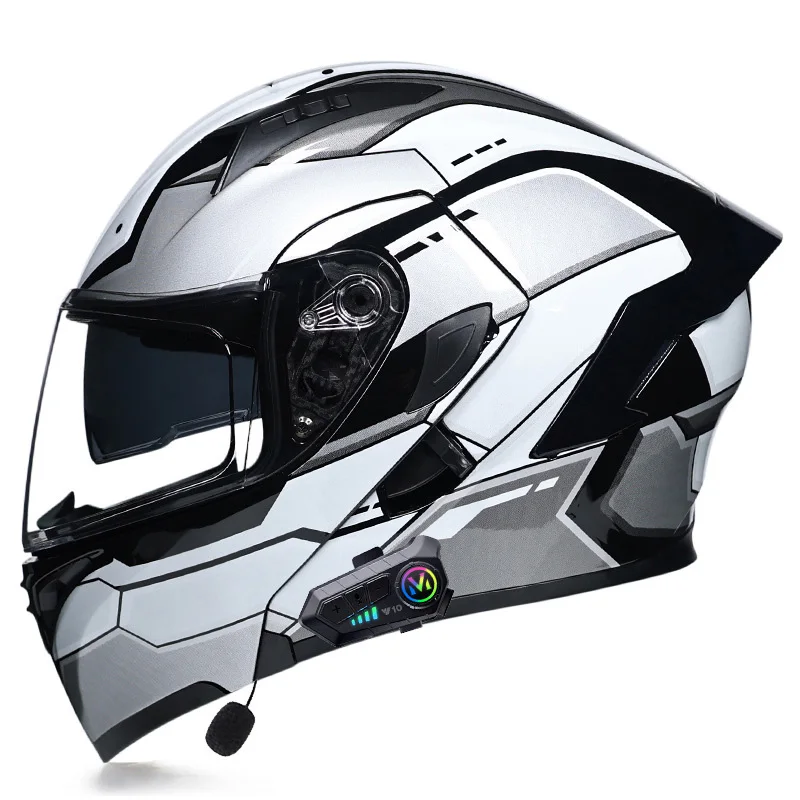 Male and female electric motorcycle helmets suitable for all seasons riding equipment