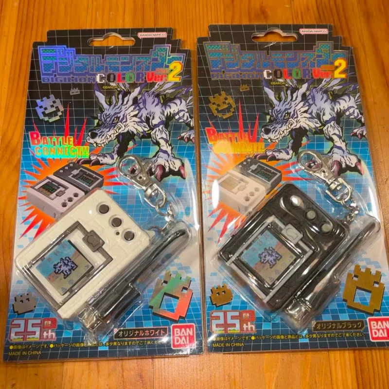 Digimon Original de Bandai, Digivice Color, Edición del 25 Aniversario, Pantalla a Color, Reedición, Juguete Electrónico Coleccionable para Fanáticos y Coleccionistas