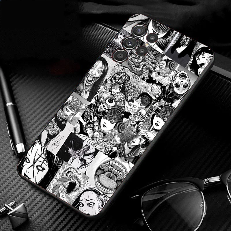 Junji Ito Tomie Phone Case For Samsung S24 S23 S22 S21 S20 Ultra S20 S22 S21 S10E S20 FE S24 Plus Shell