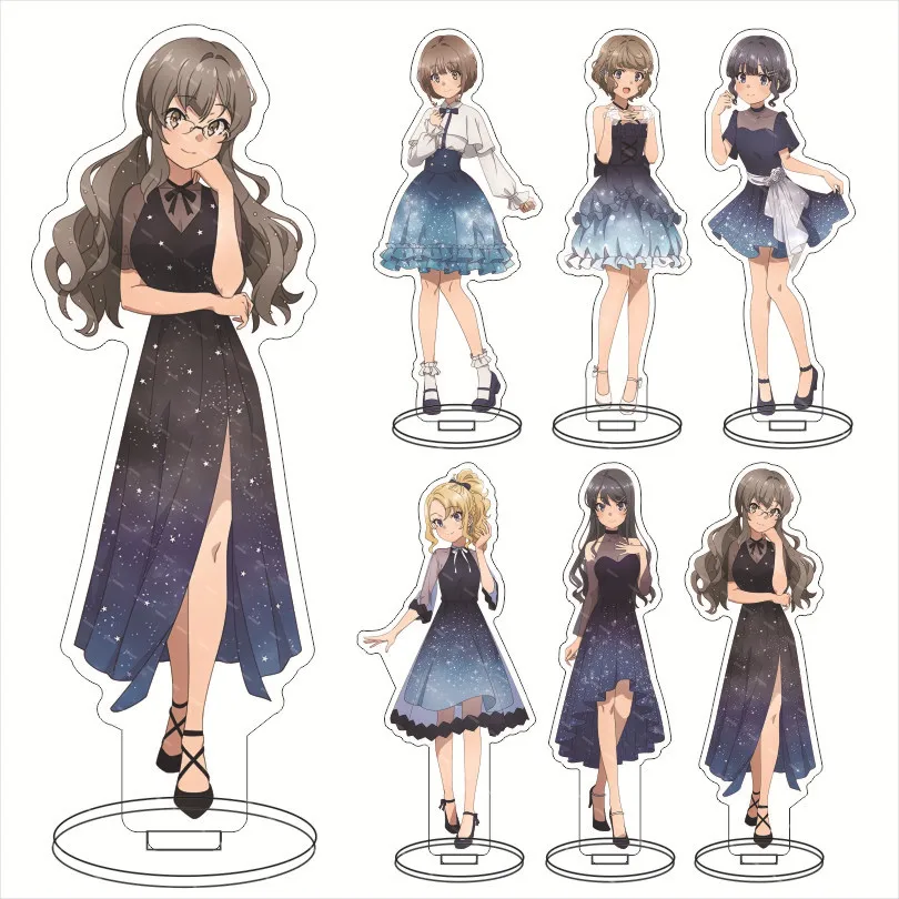 

Anime Rascal Does Not Dream of a Sister Venturing Out Acrylic Stand Model Sakurajima Mai Figure Cosplay Collection Fans Gifts