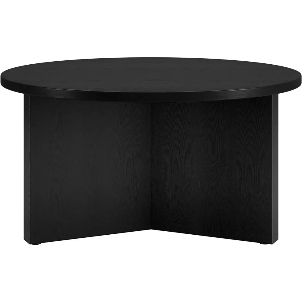 Anders Coffee Table Living Room Center Table Salon Black 32“Wide Restaurant Tables Basses Home Coffee Corner Dinning Tables Sets