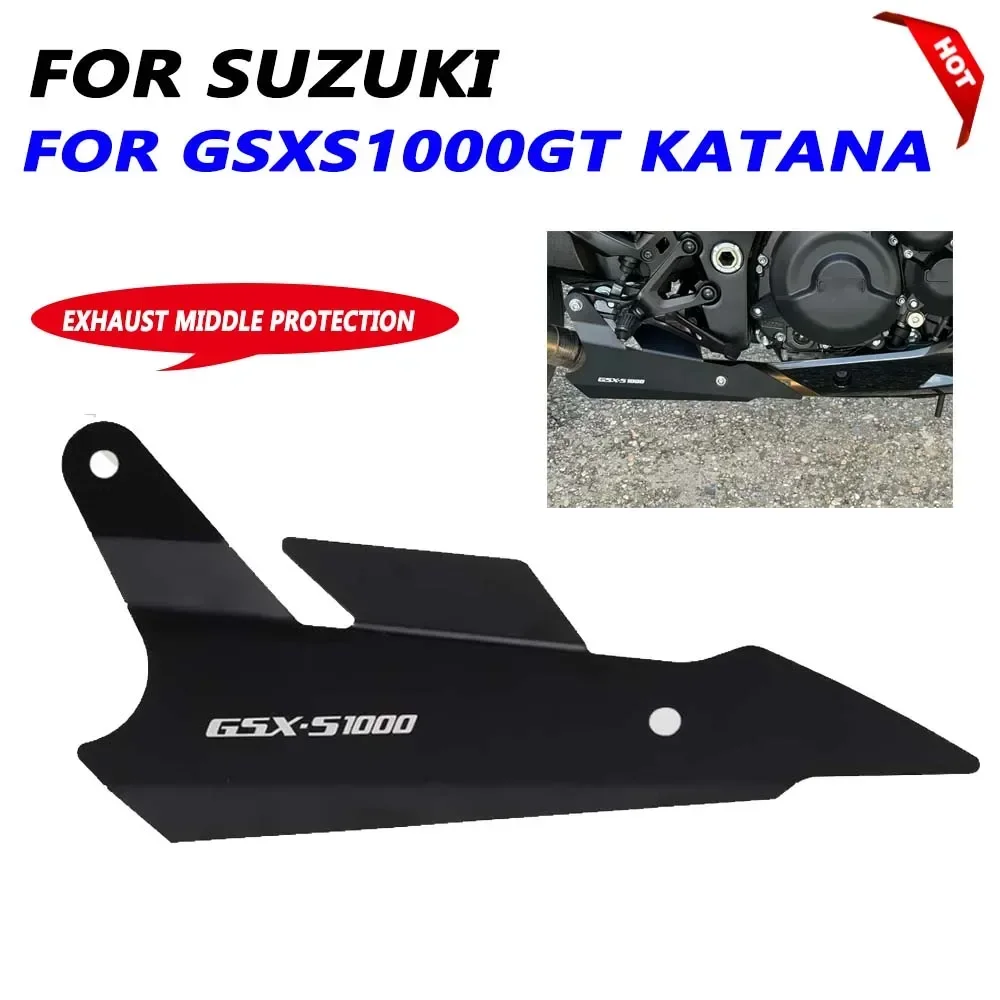 

Motorcycle Exhaust Pipe Protector Heat Shield Anti-scalding Cover For SUZUKI GSX-S1000GT GSX-S1000 GT 2022 2023 Accessories